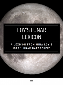 Loy's Lunar Lexicon homepage